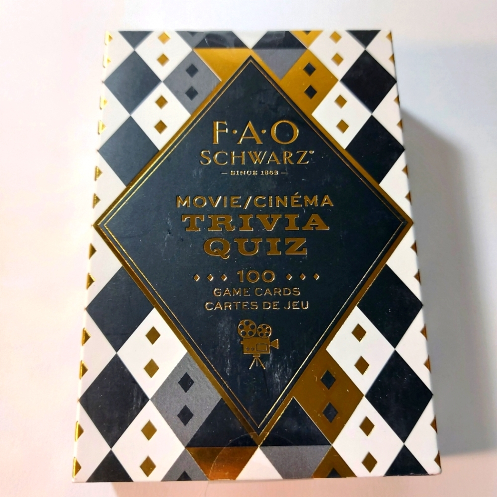 5 for $25- New Movie Trivia Quiz Card Game